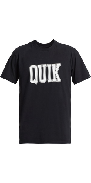 2025 Quiksilver Hombres Camiseta De Manga Corta Griff Quik AQYZT09970 - Black